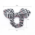 UNIQ Wholesale 2021 American Style Customize bow scrunchie womens hair scrunchies hair ring accessories